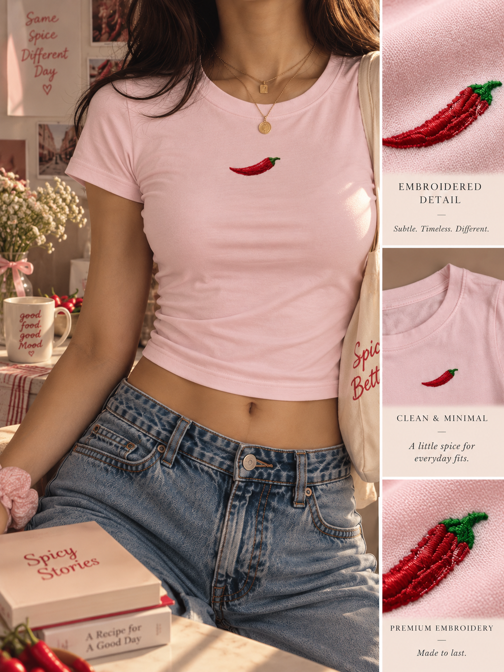 Spicy Chili Baby Tee