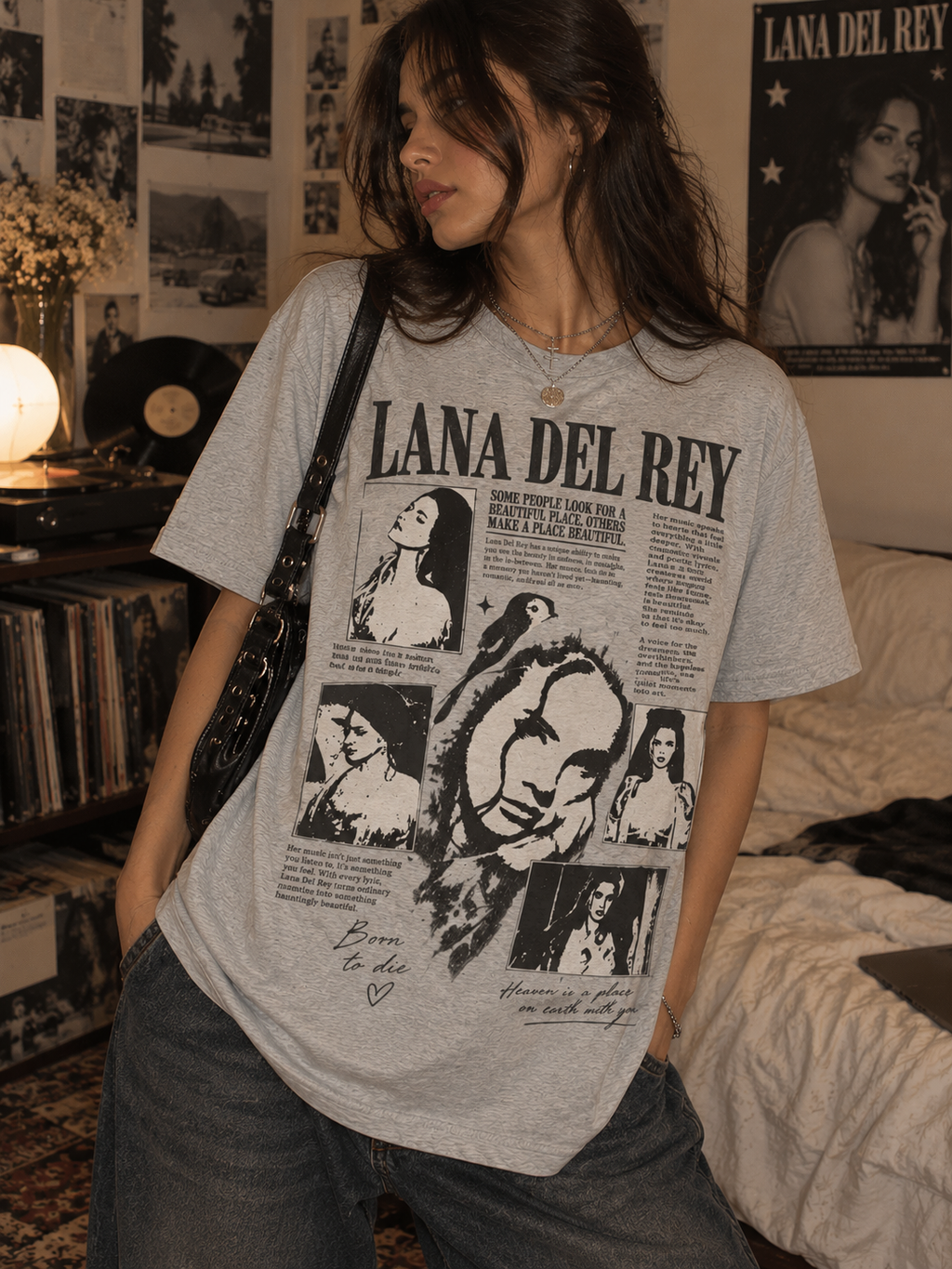 Lana Del Ray Oversized T-Shirt