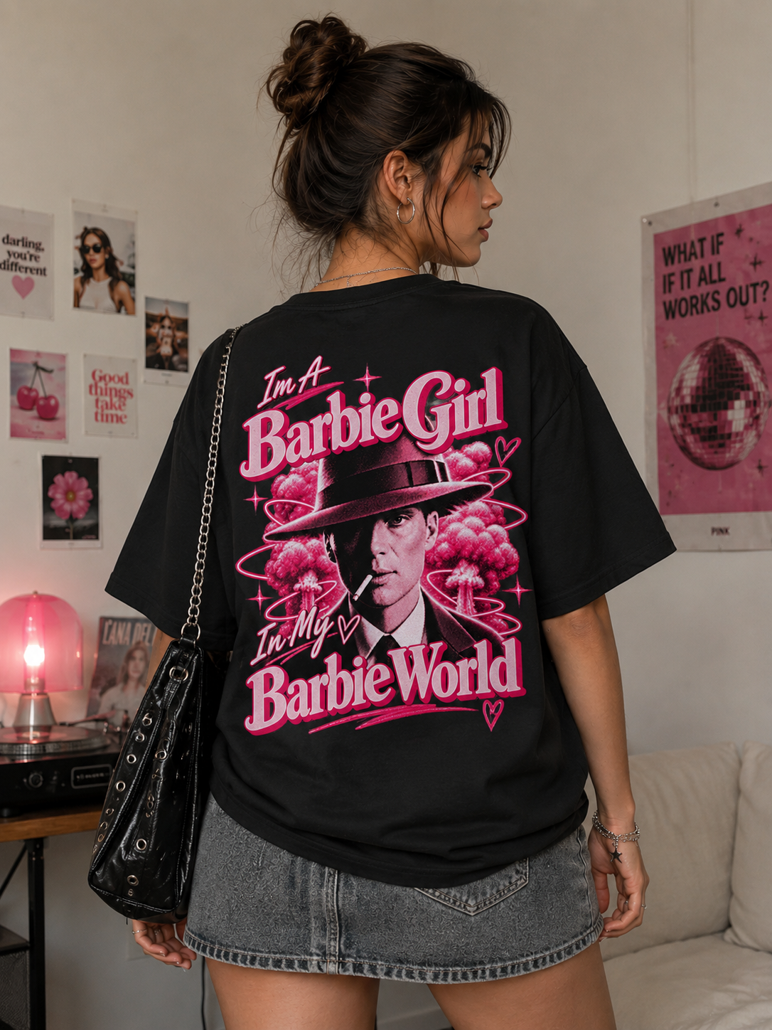 Barbie - Oppenheimer Unisex Oversized Classic T-Shirt