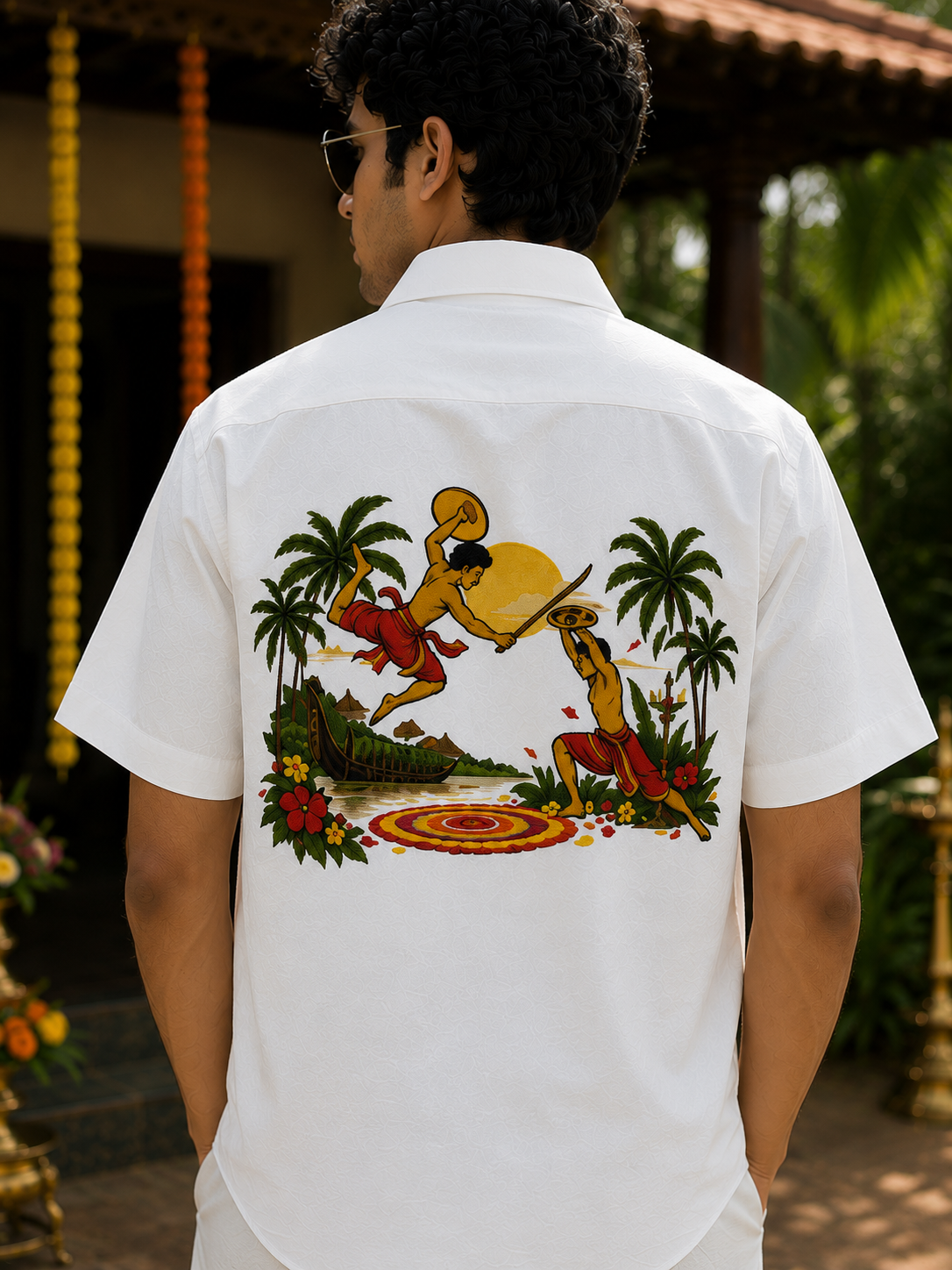 Onam Kalaripayattu Oversized Shirt