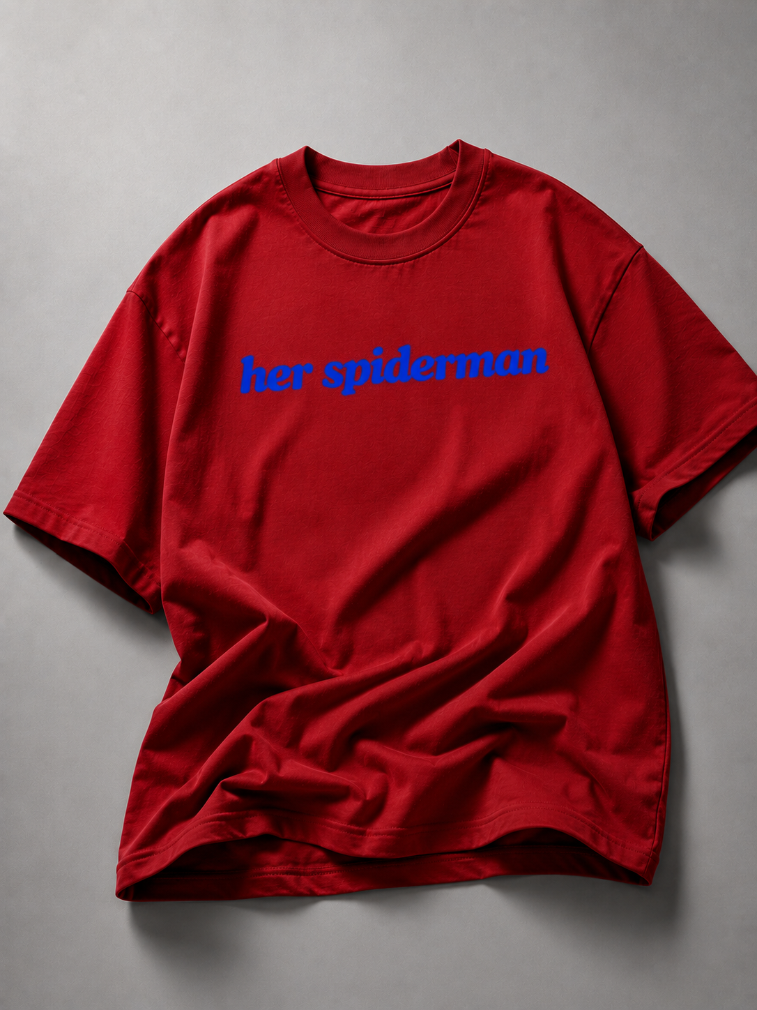 Her Spiderman - Men's Oversized Classic T-Shirt