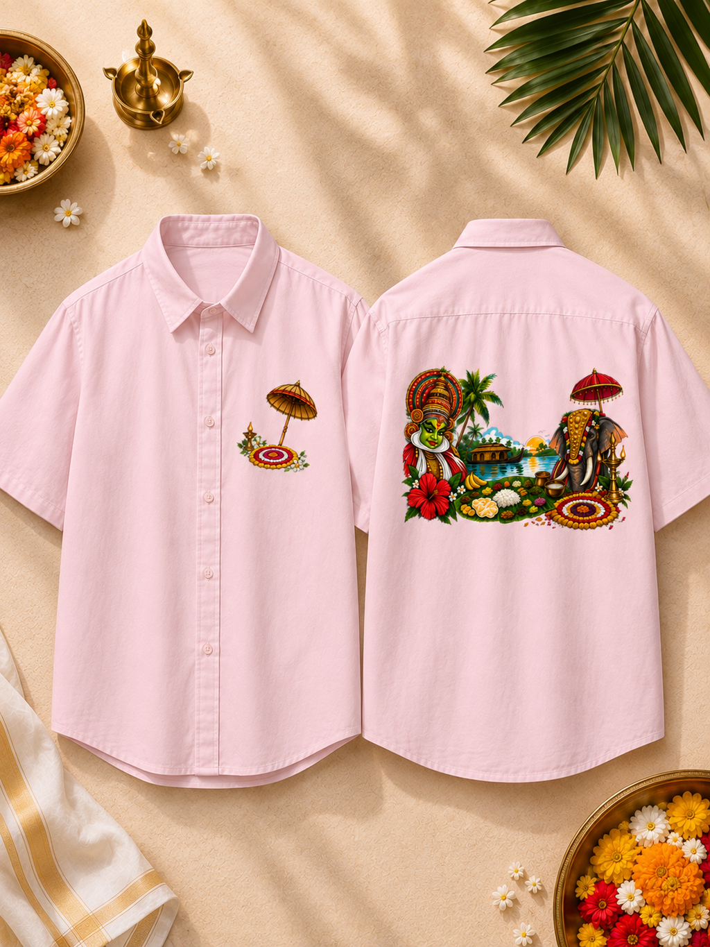 Onam Kathakali Oversized Shirt