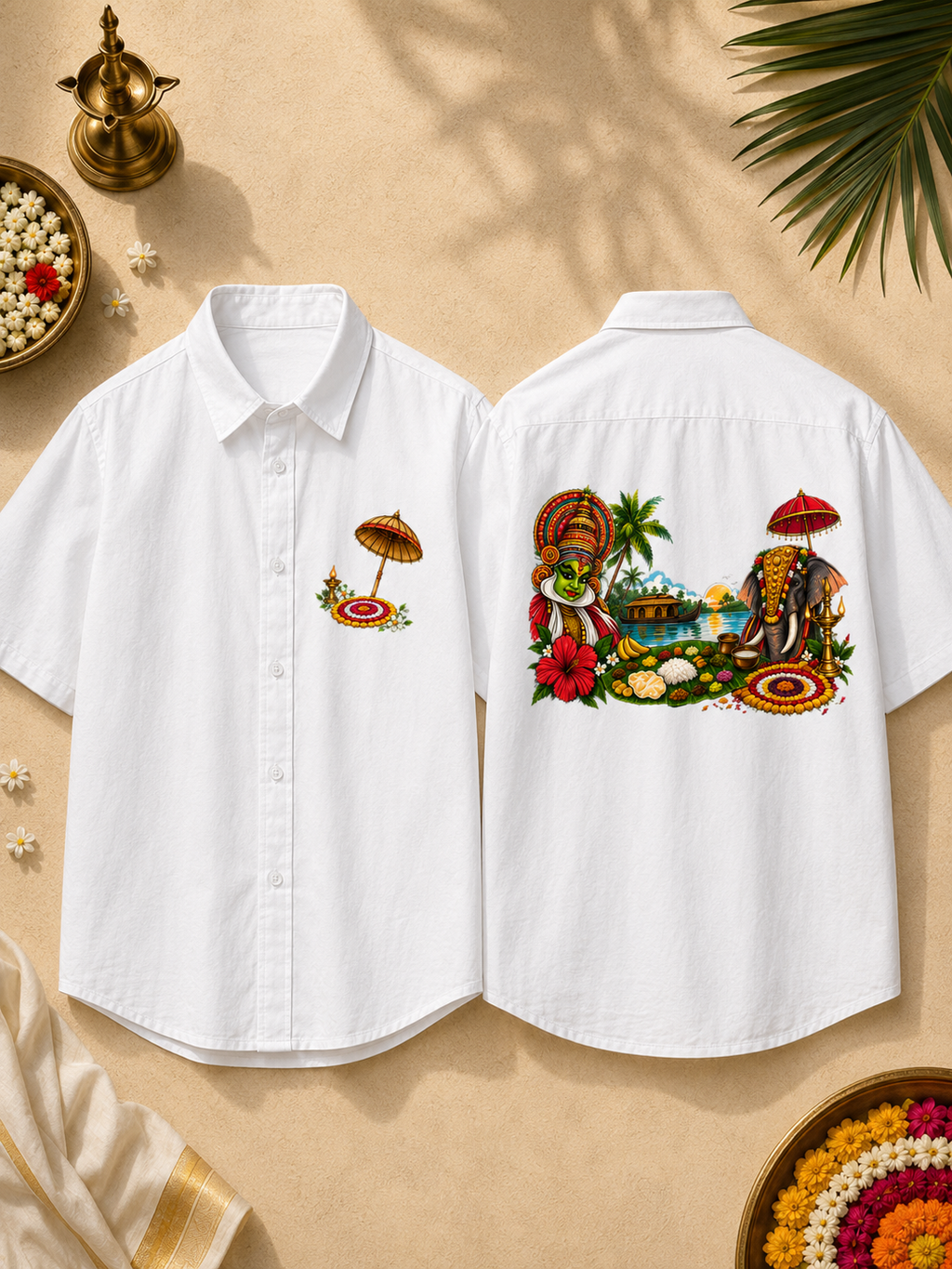 Onam Kathakali Oversized Shirt