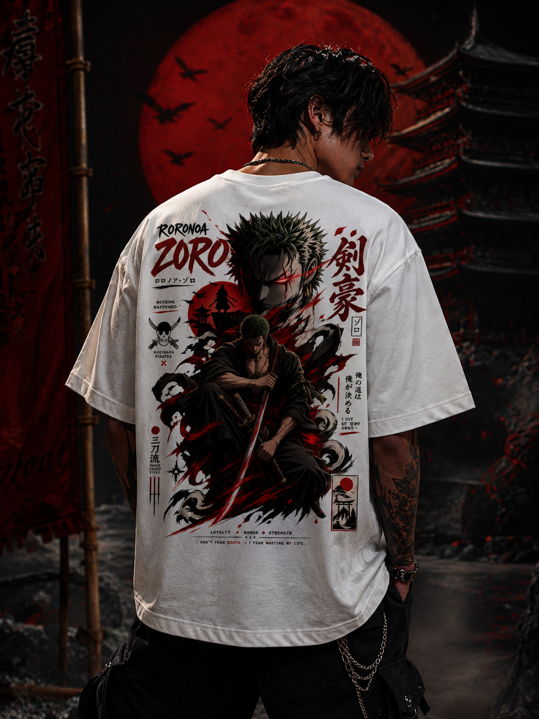 Zoro Unisex Oversized Classic T-Shirt