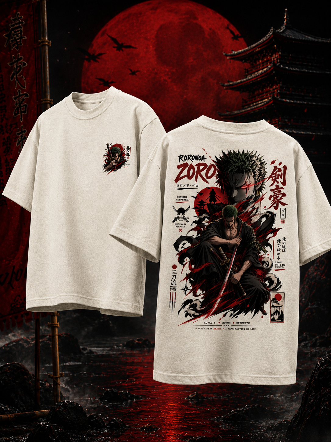 Zoro Unisex Oversized Classic T-Shirt