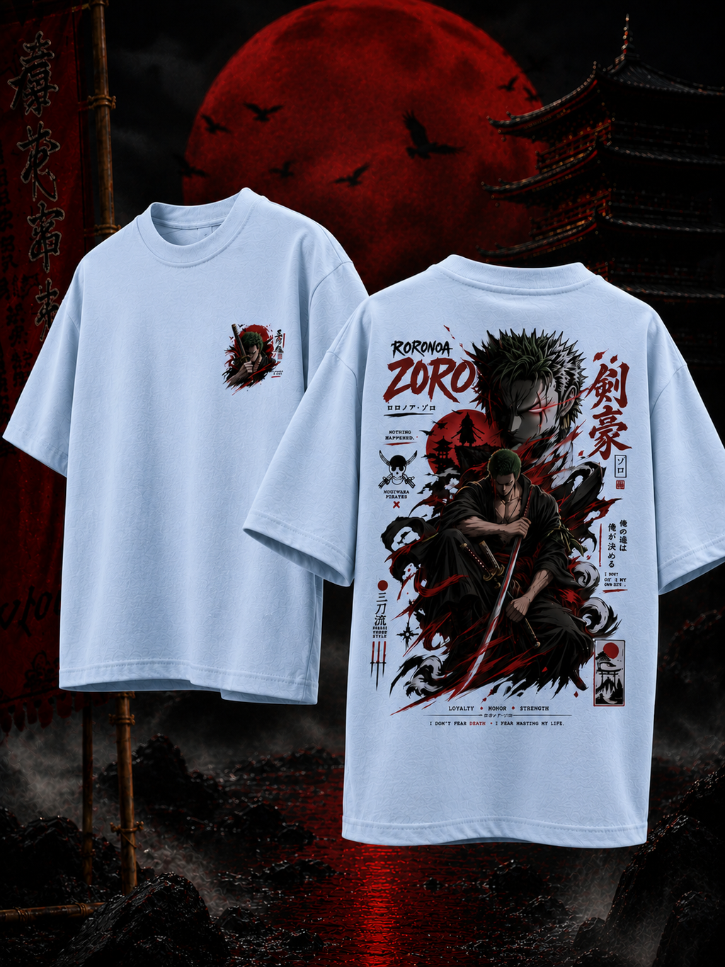 Zoro Unisex Oversized Classic T-Shirt