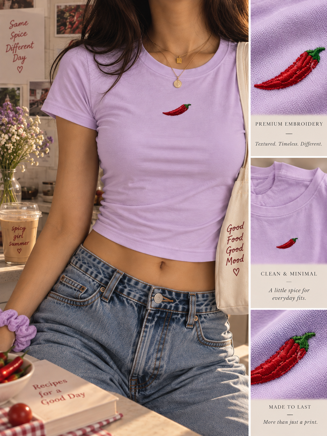 Spicy Chili Baby Tee