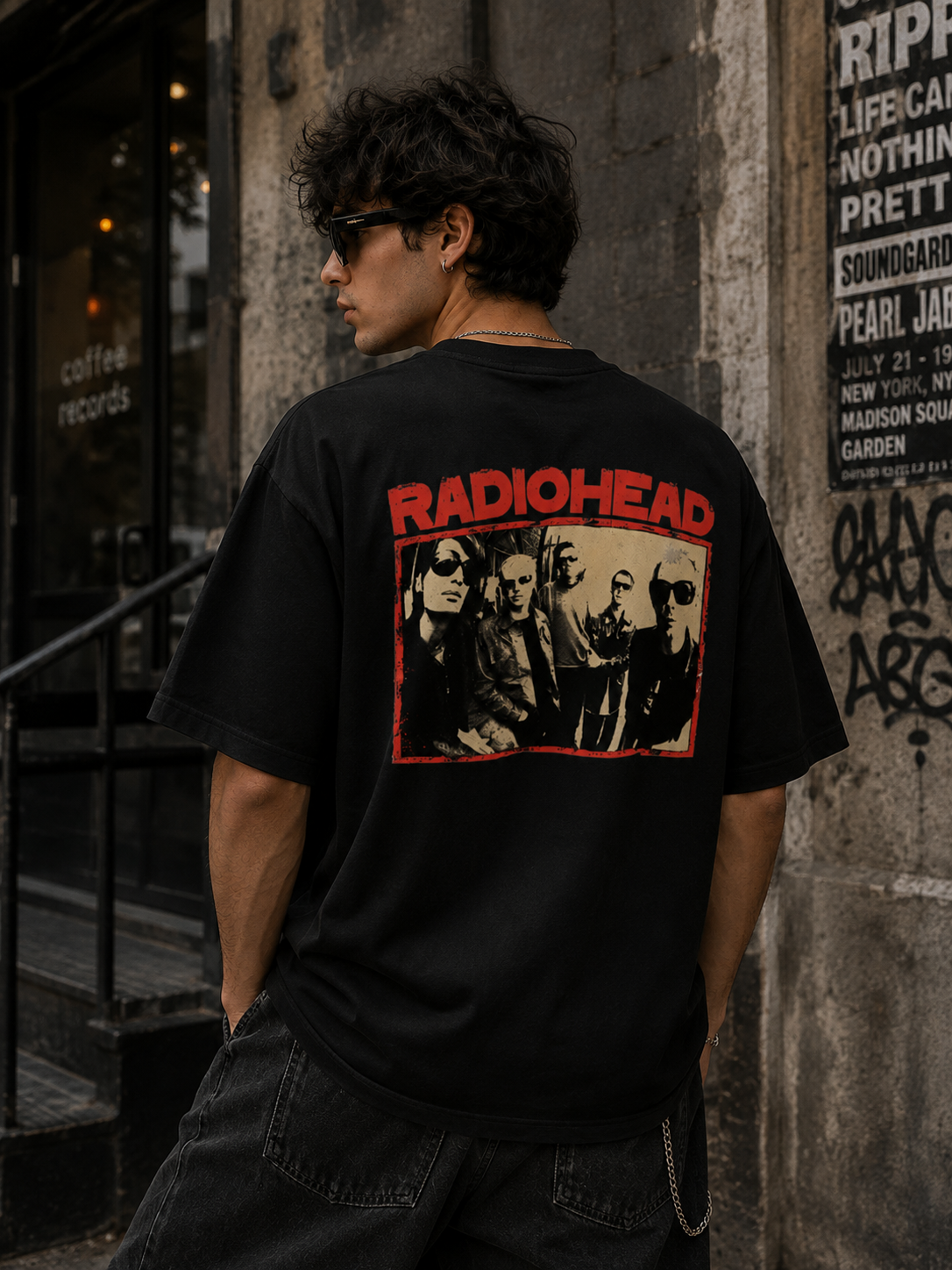 Radiohead- Unisex Oversized Classic T-Shirt