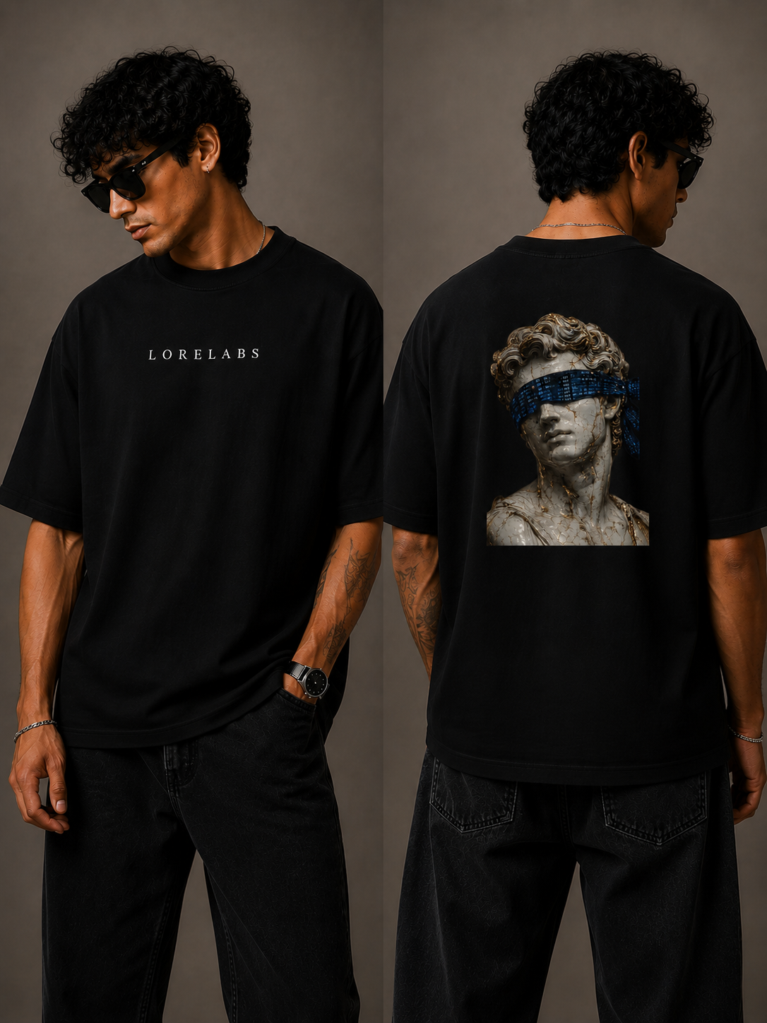 Blind Vision Premium Oversized Heavyweight T-Shirt