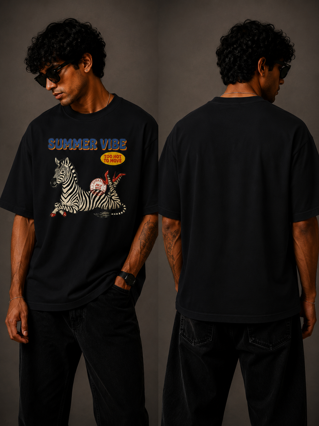 Summer Vibe Oversized T-Shirt