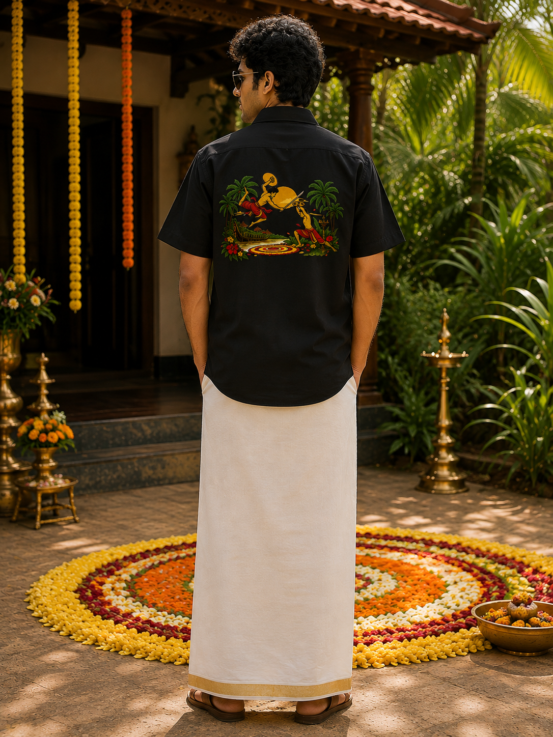 Onam Kalaripayattu Oversized Shirt