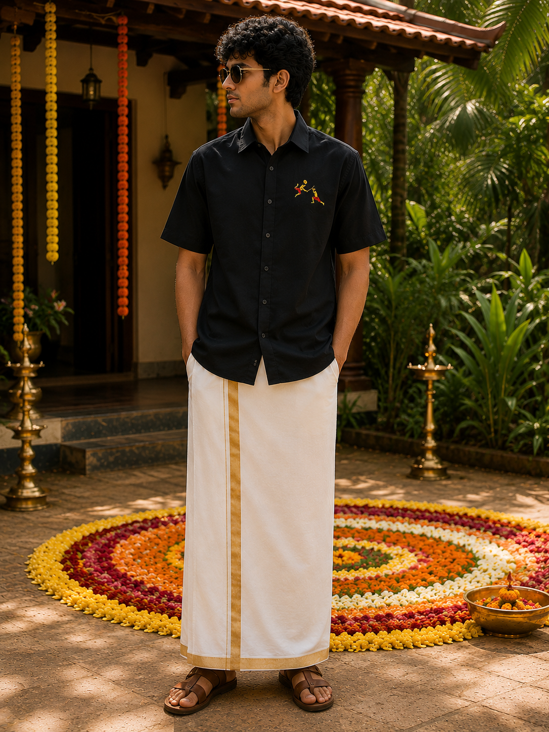 Onam Kalaripayattu Oversized Shirt
