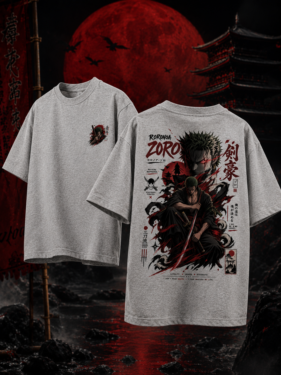 Zoro Unisex Oversized Classic T-Shirt