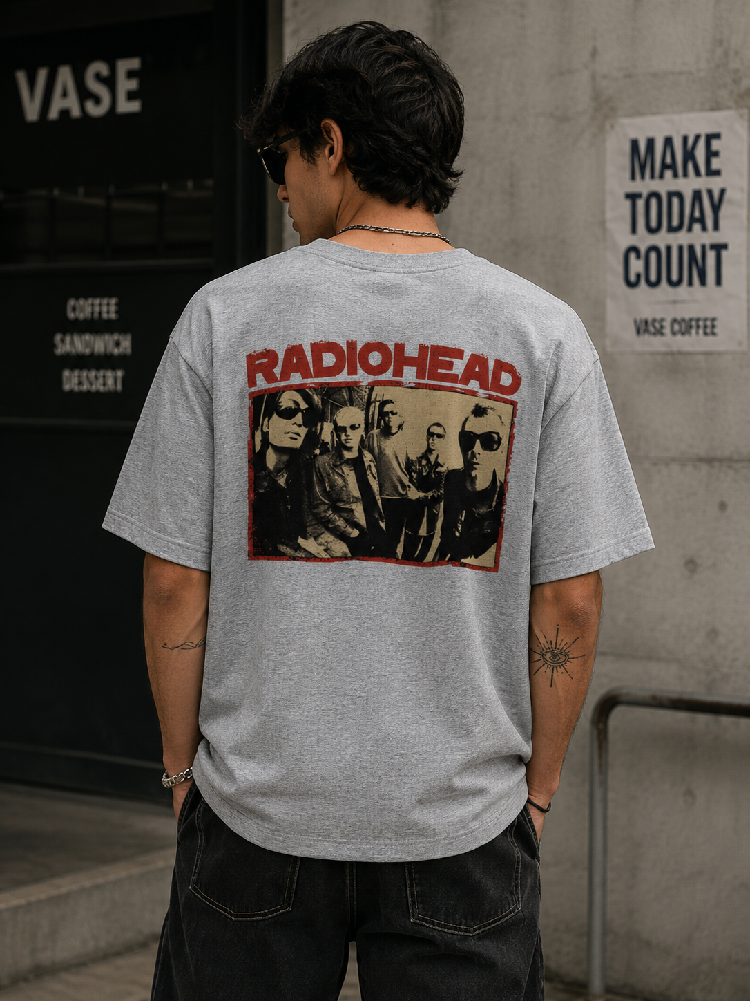 Radiohead- Unisex Oversized Classic T-Shirt
