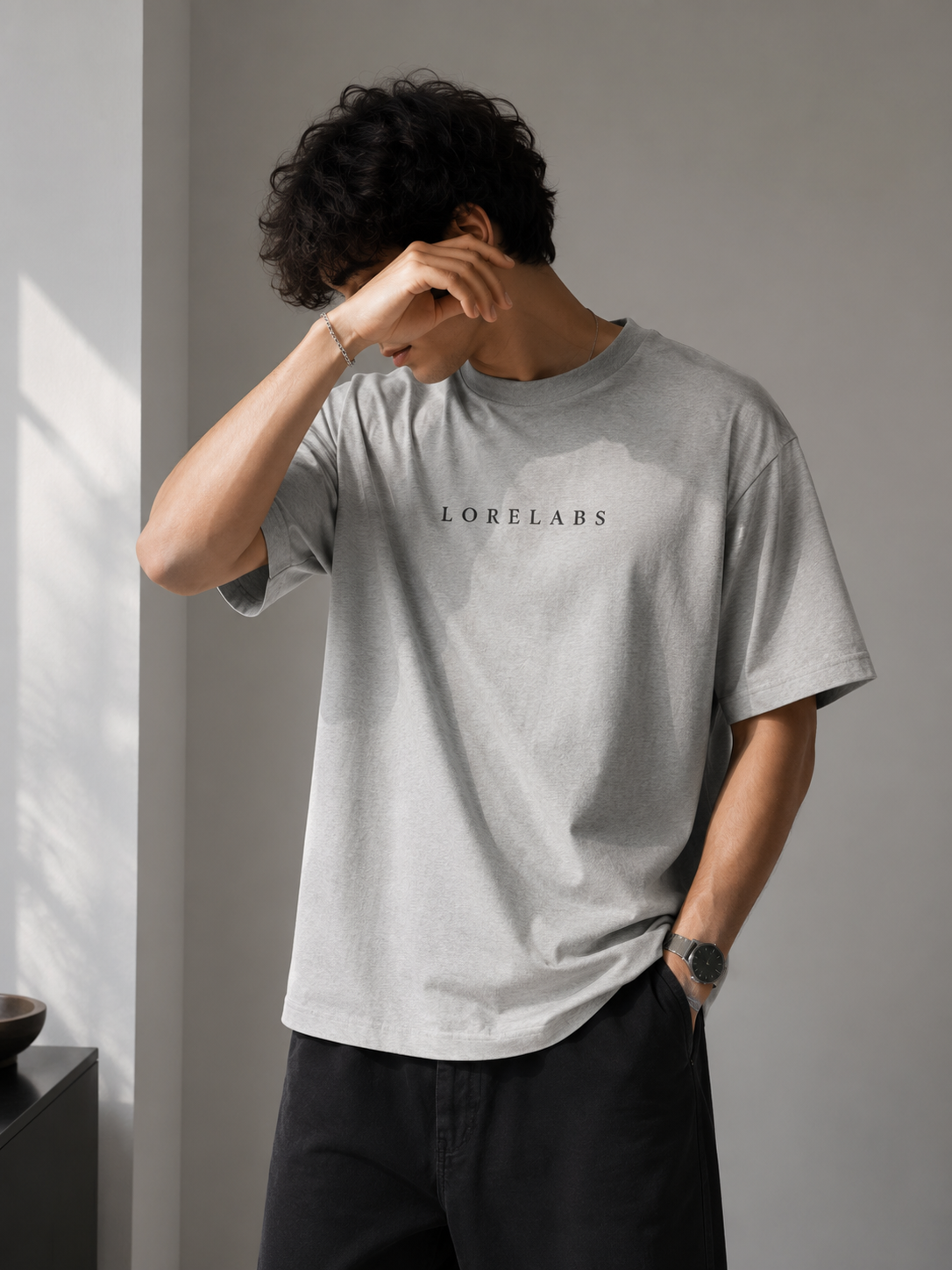 LORELABS Signature Oversized Heavyweight T-Shirt