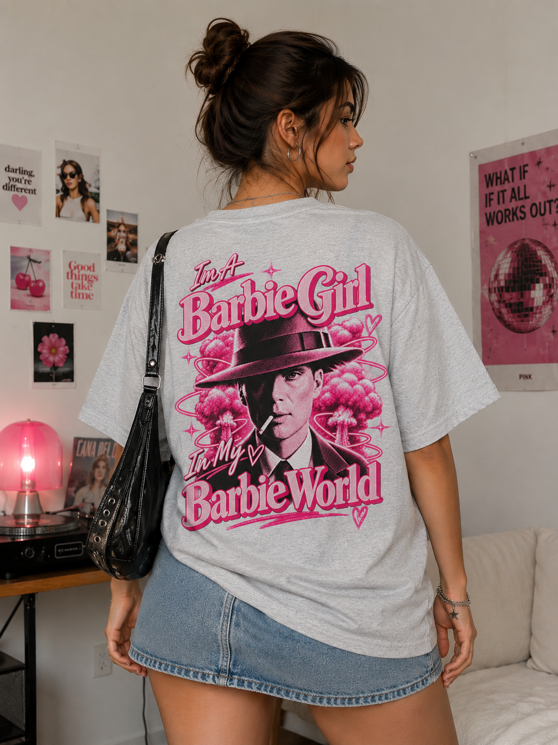 Barbie - Oppenheimer Unisex Oversized Classic T-Shirt