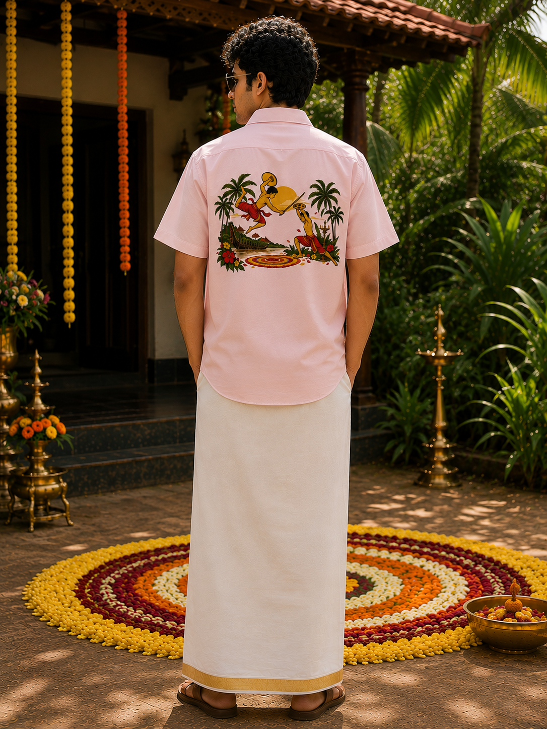 Onam Kalaripayattu Oversized Shirt