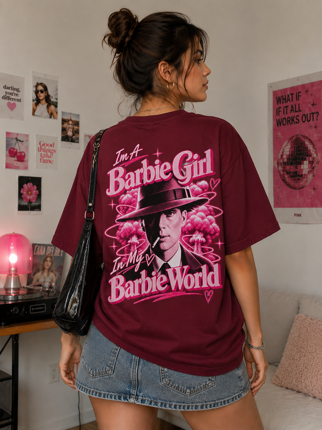Barbie - Oppenheimer Unisex Oversized Classic T-Shirt