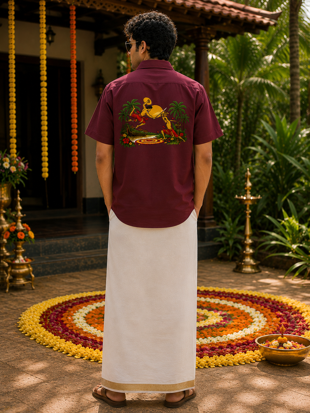 Onam Kalaripayattu Oversized Shirt