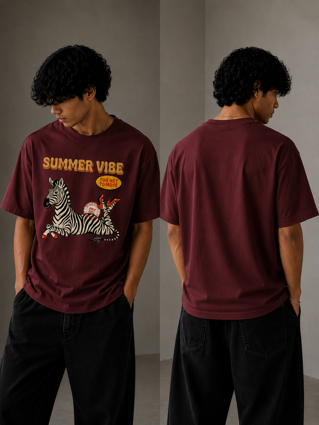 Summer Vibe Oversized T-Shirt