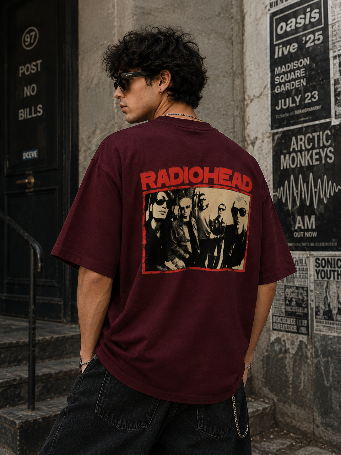 Radiohead- Unisex Oversized Classic T-Shirt