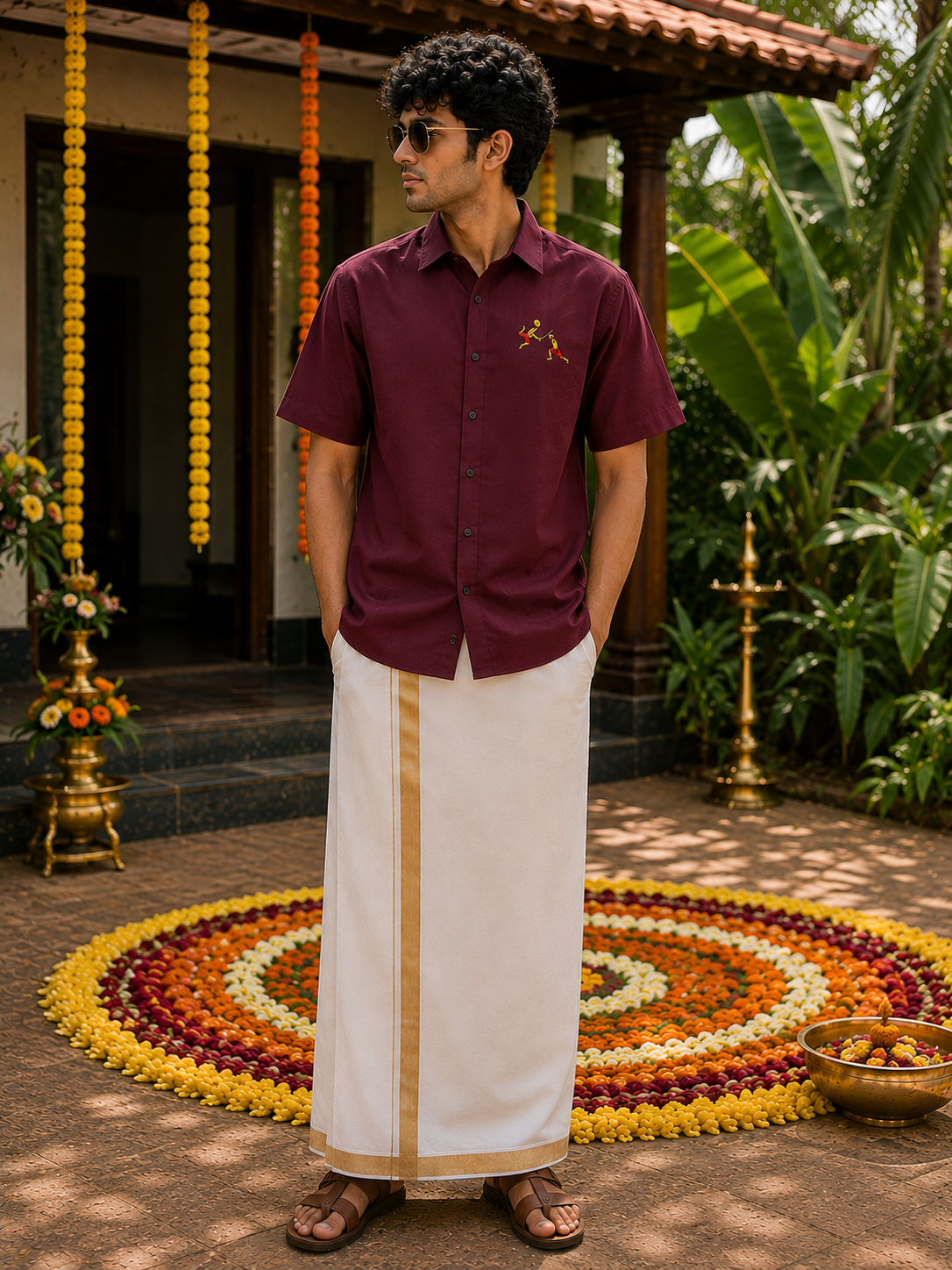 Onam Kalaripayattu Oversized Shirt