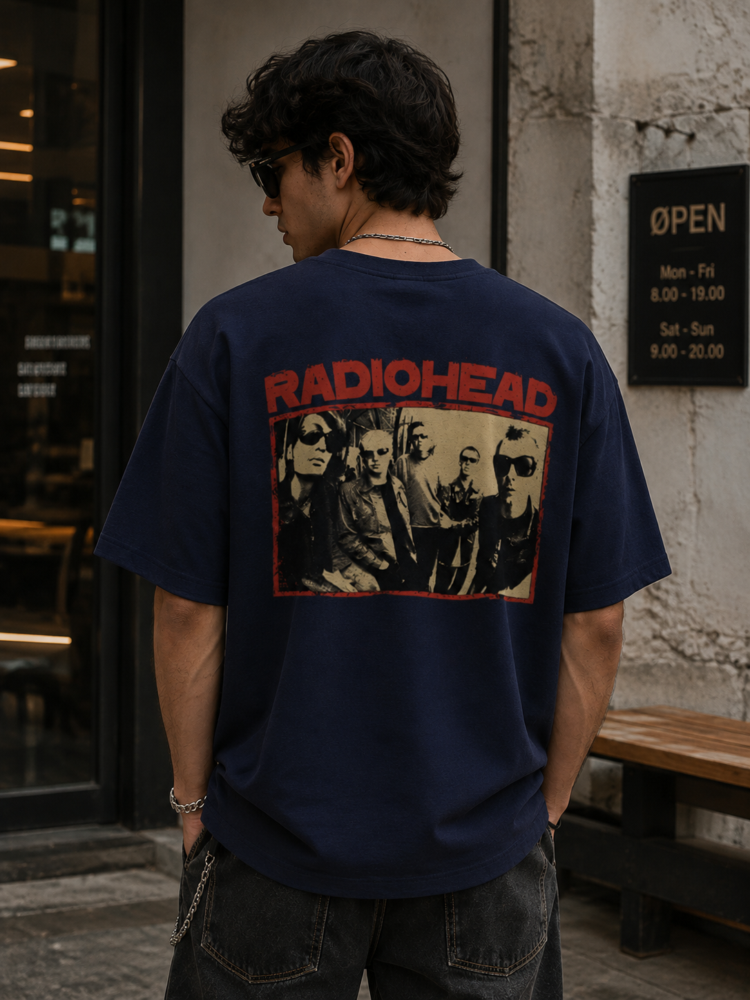 Radiohead- Unisex Oversized Classic T-Shirt