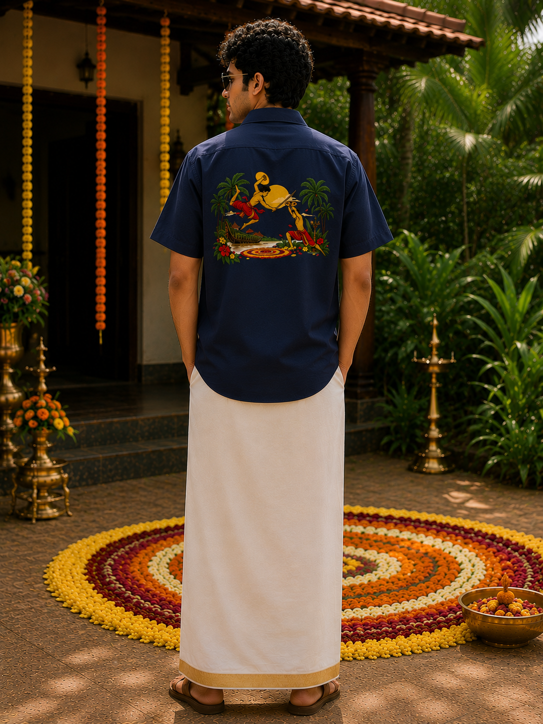Onam Kalaripayattu Oversized Shirt