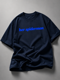 Her Spiderman - Men's Oversized Classic T-Shirt