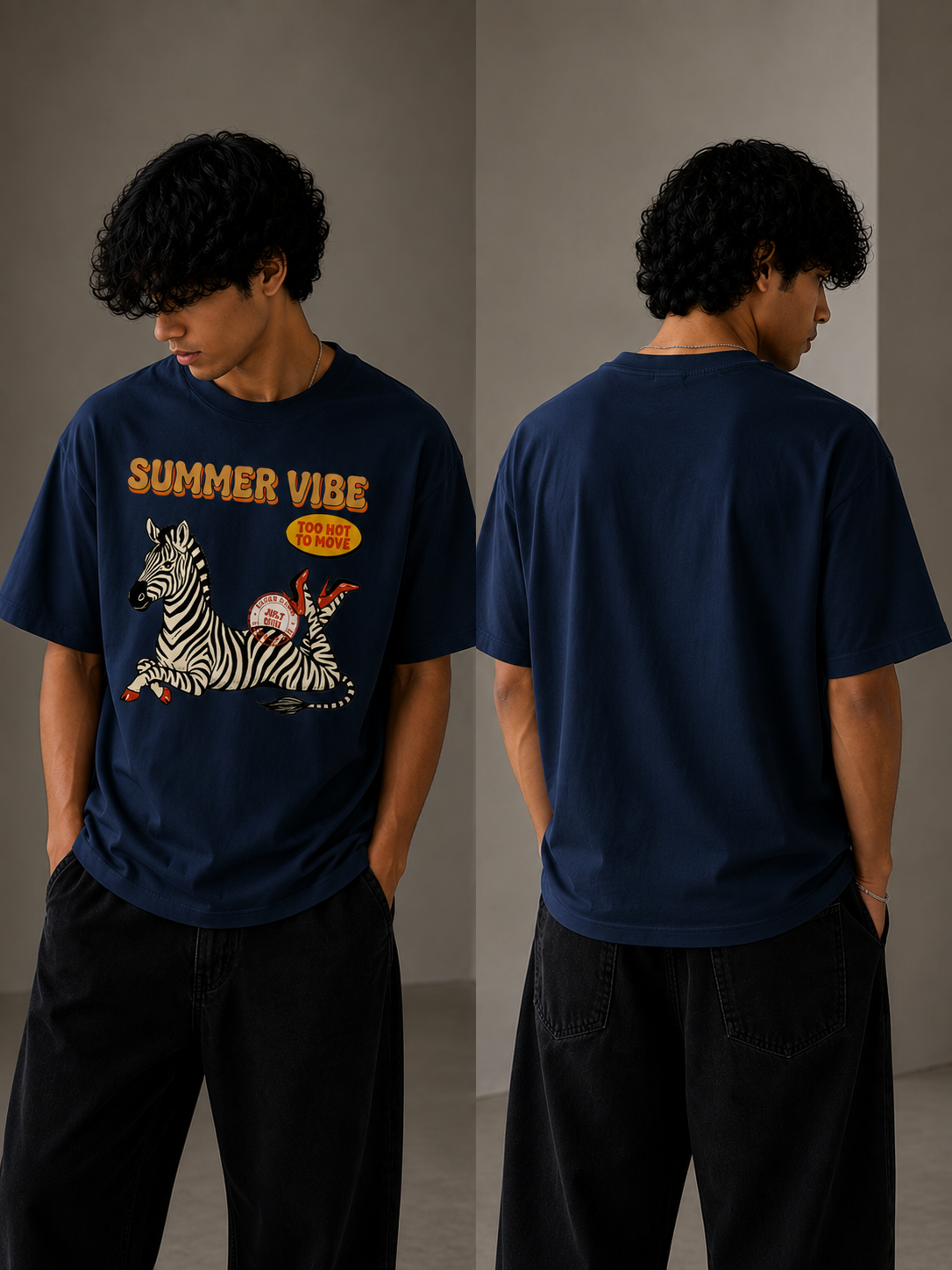 Summer Vibe Oversized T-Shirt