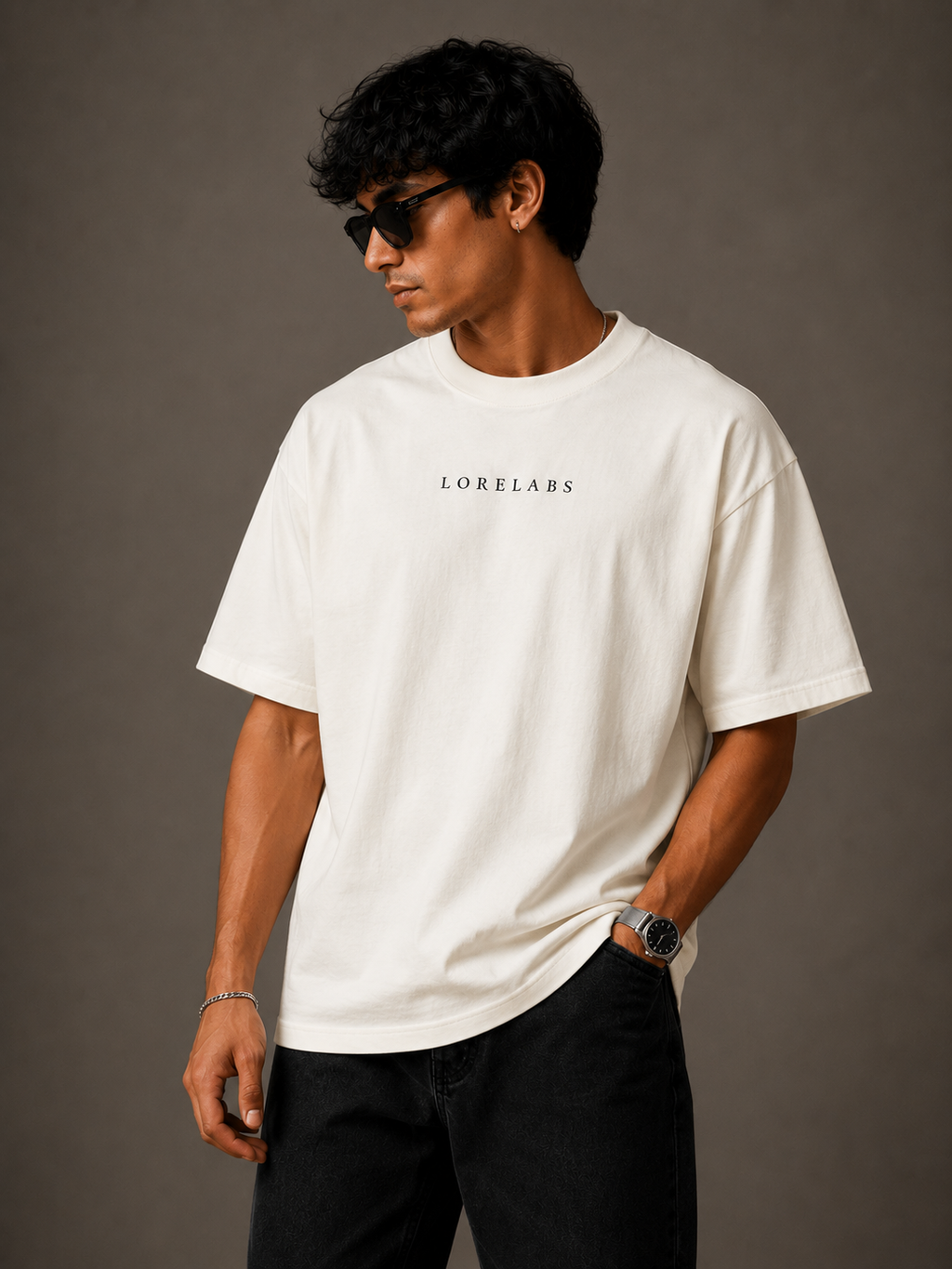 LORELABS Signature Oversized Heavyweight T-Shirt