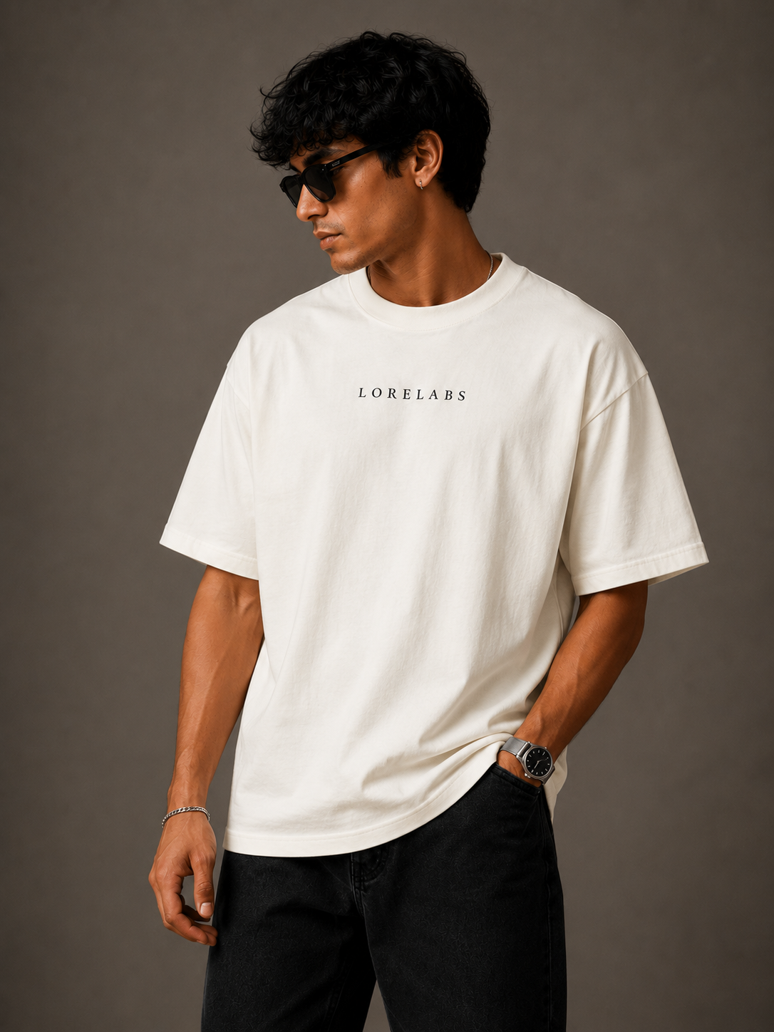 LORELABS Signature Oversized Heavyweight T-Shirt